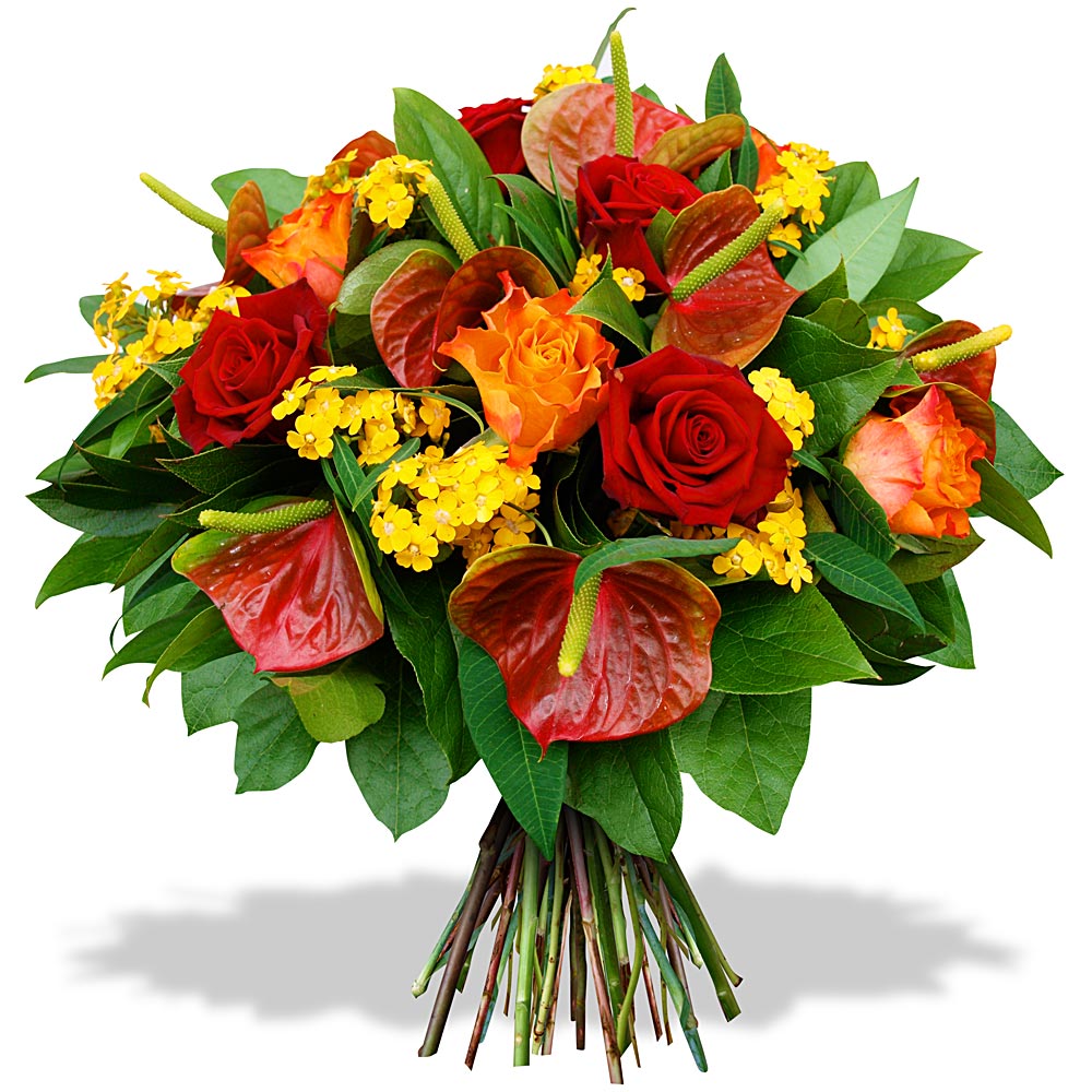 bouquet-rond-rose-fleur-anthurium-rouge-jaune_22229