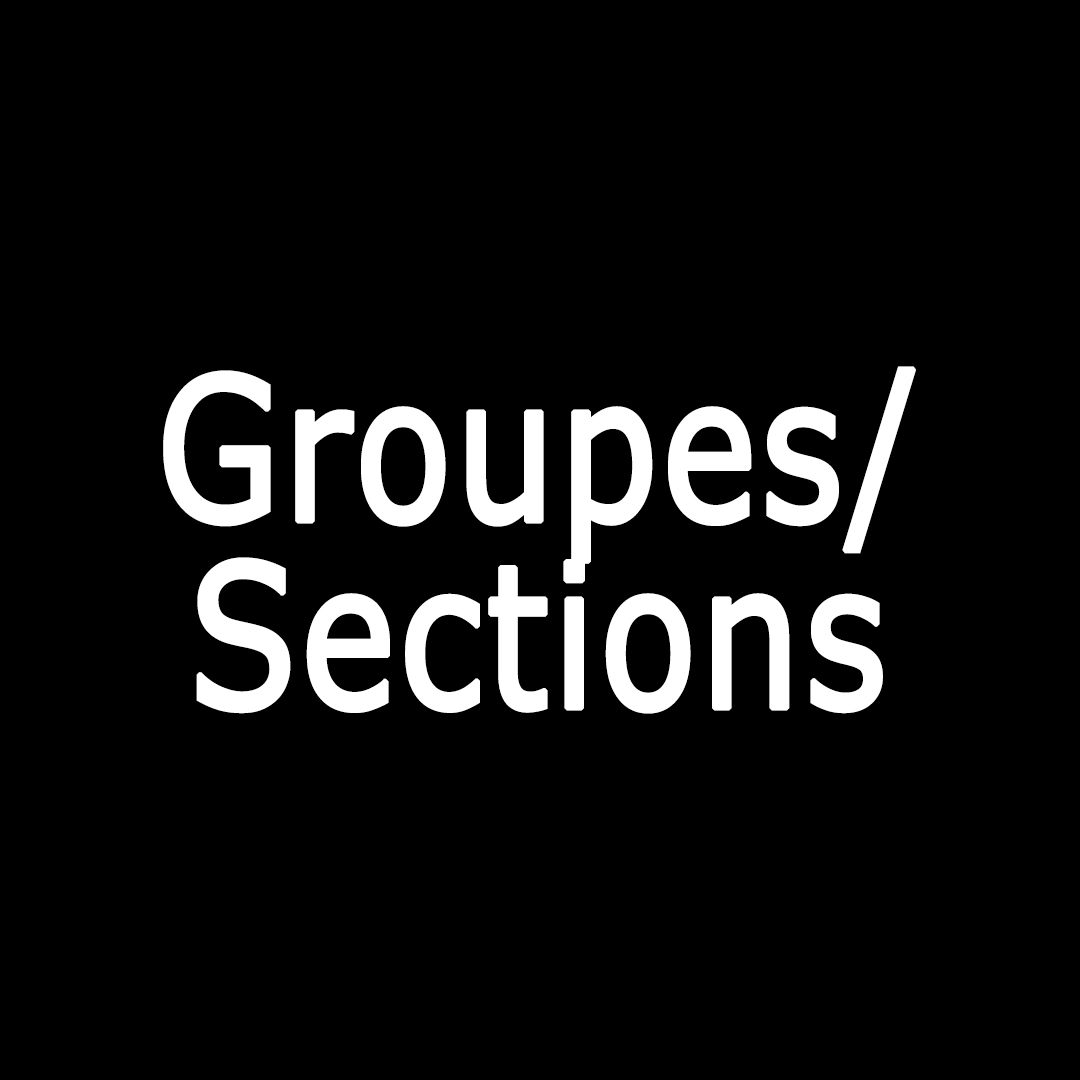 groupes sections