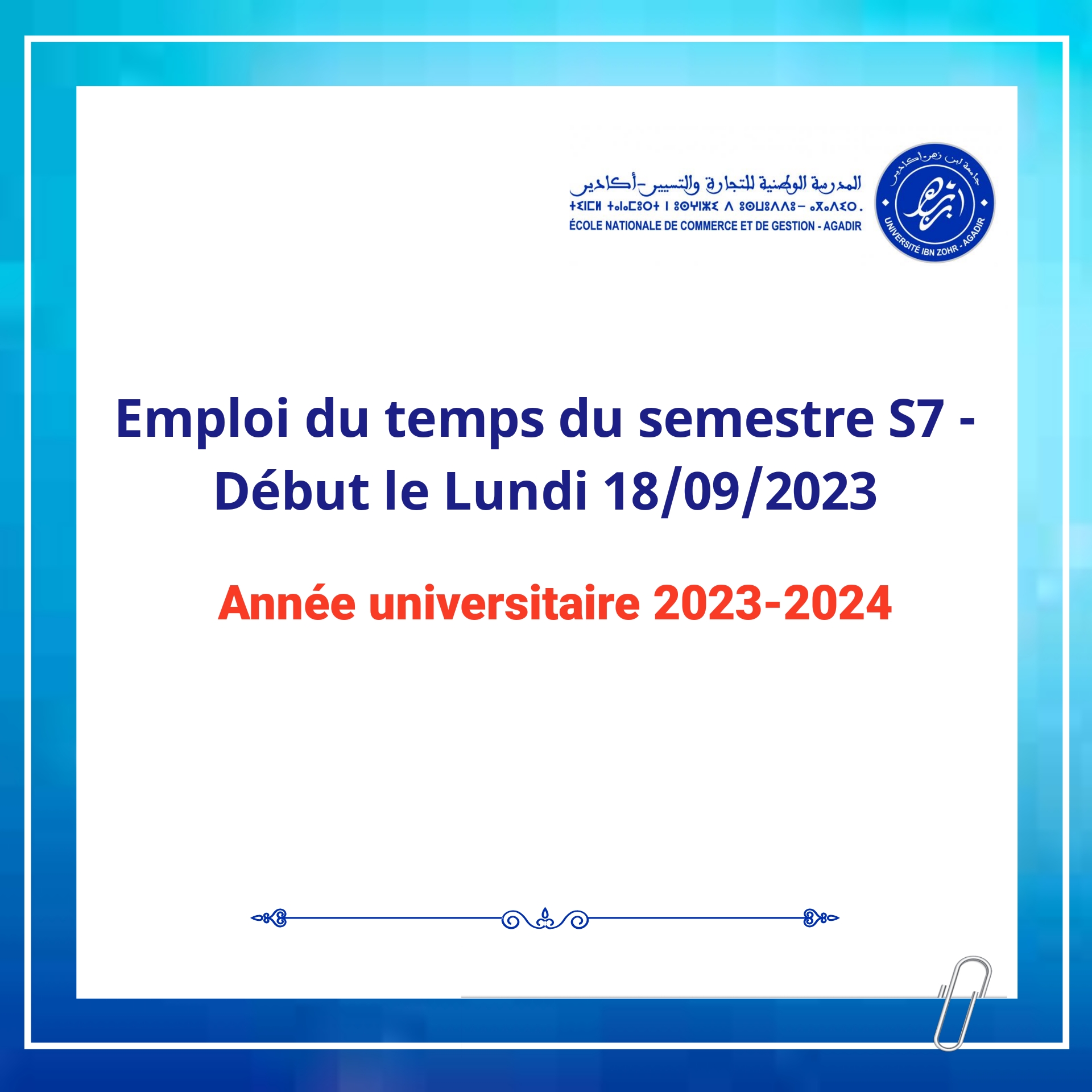 Emploi S7