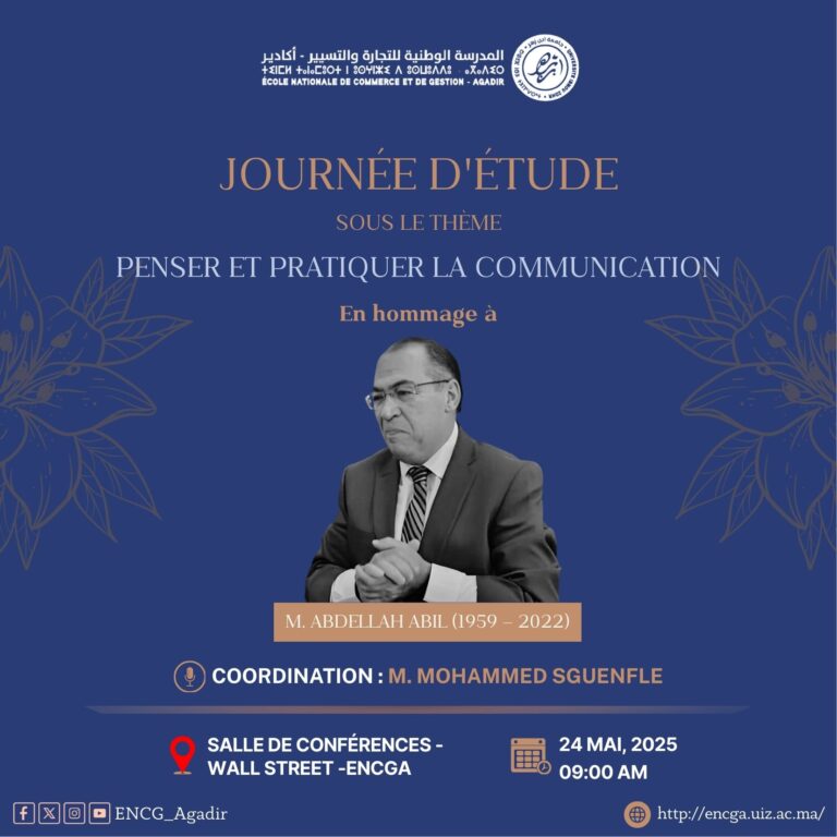 JOURNÉE D’ÉTUDE