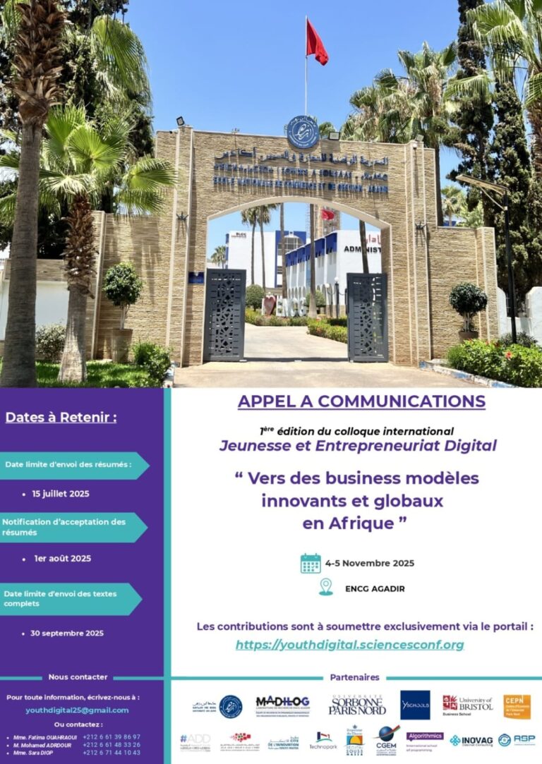 Appel à Communication 