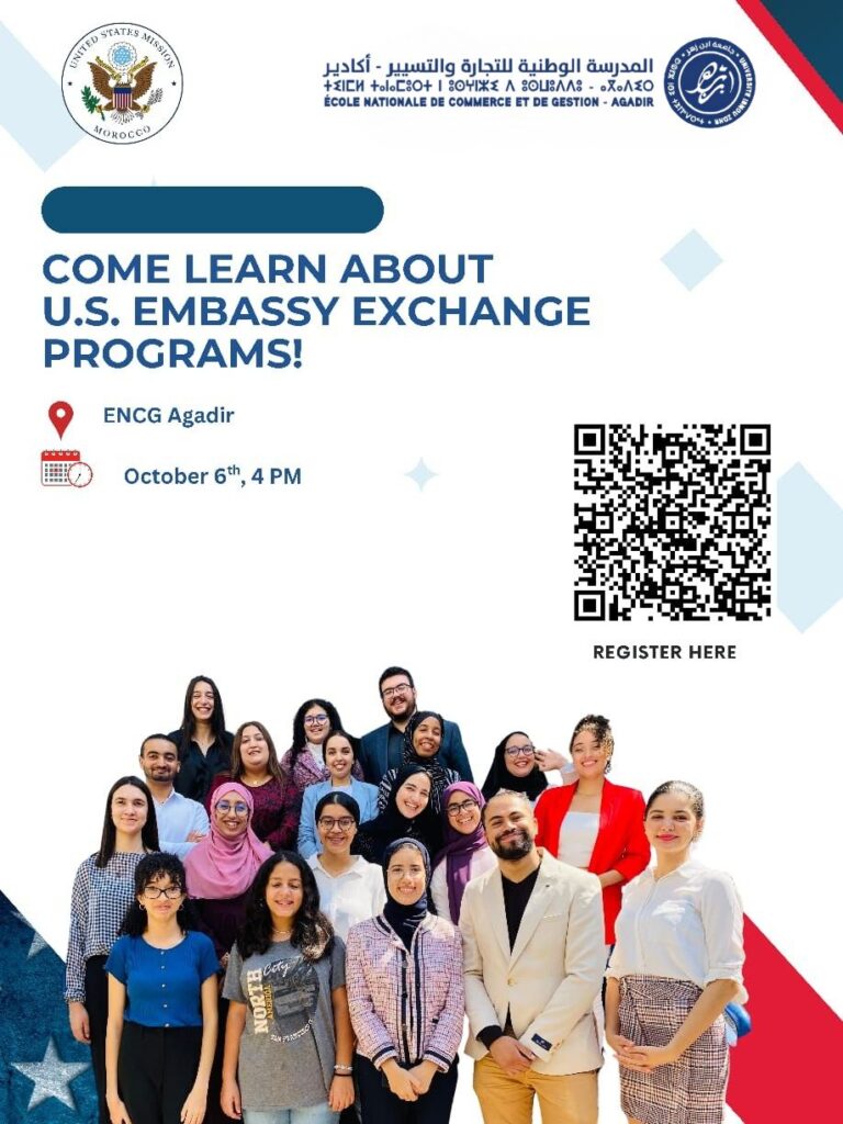 Come learn about U.S. Embassy Exchange Programs!