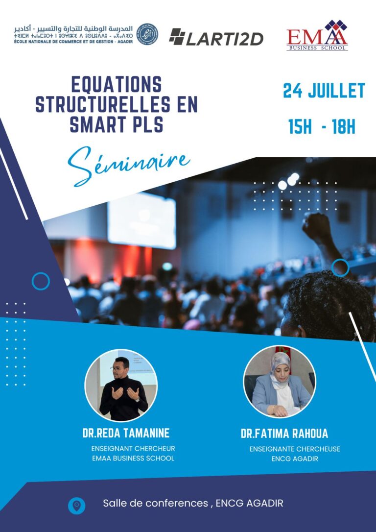 Séminaire à ne pas manquer