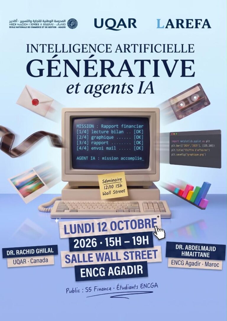Séminaire à ne pas manquer